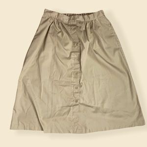BRIGGS NEW YORK button up skirt (plus size)